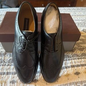 Johnston & Murphy Men's Black Oxford Shoes